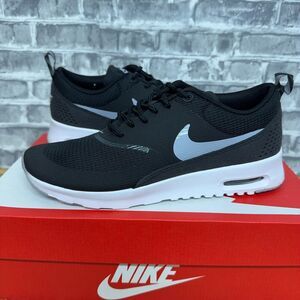 Nike Air Max Thea Black Wolf Grey Anthracite Running 599409-007 Womens Sz 5‎ New